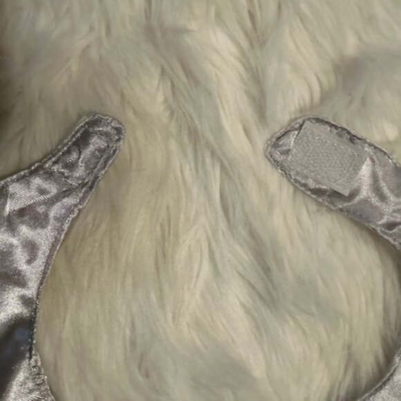 White / Silver Infant Super Hero Cape CAPEWS - Picture 5 of 5